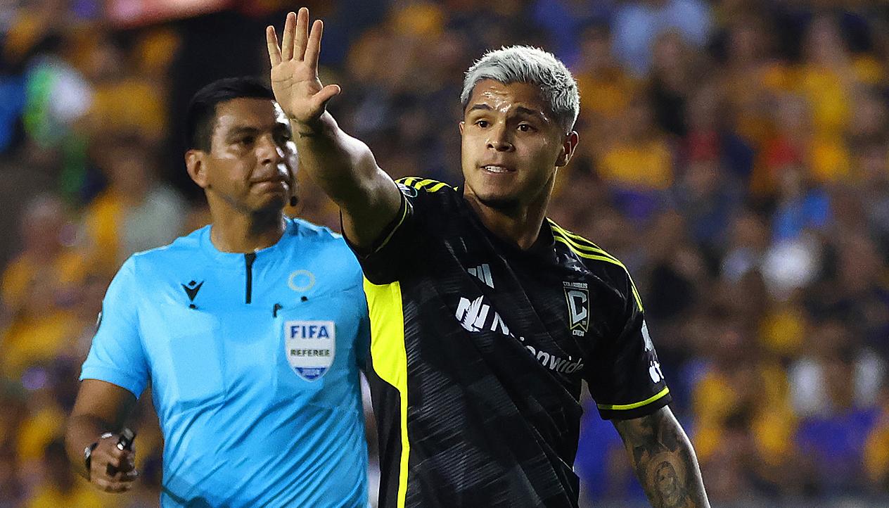 Juan Camilo 'Cucho' Hernández, delantero colombiano del Columbus Crew.