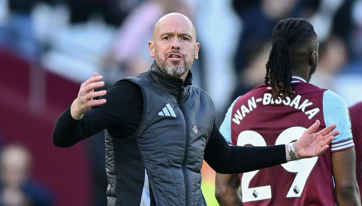 Erik Ten Hag, entrenador saliente del Manchester United. 