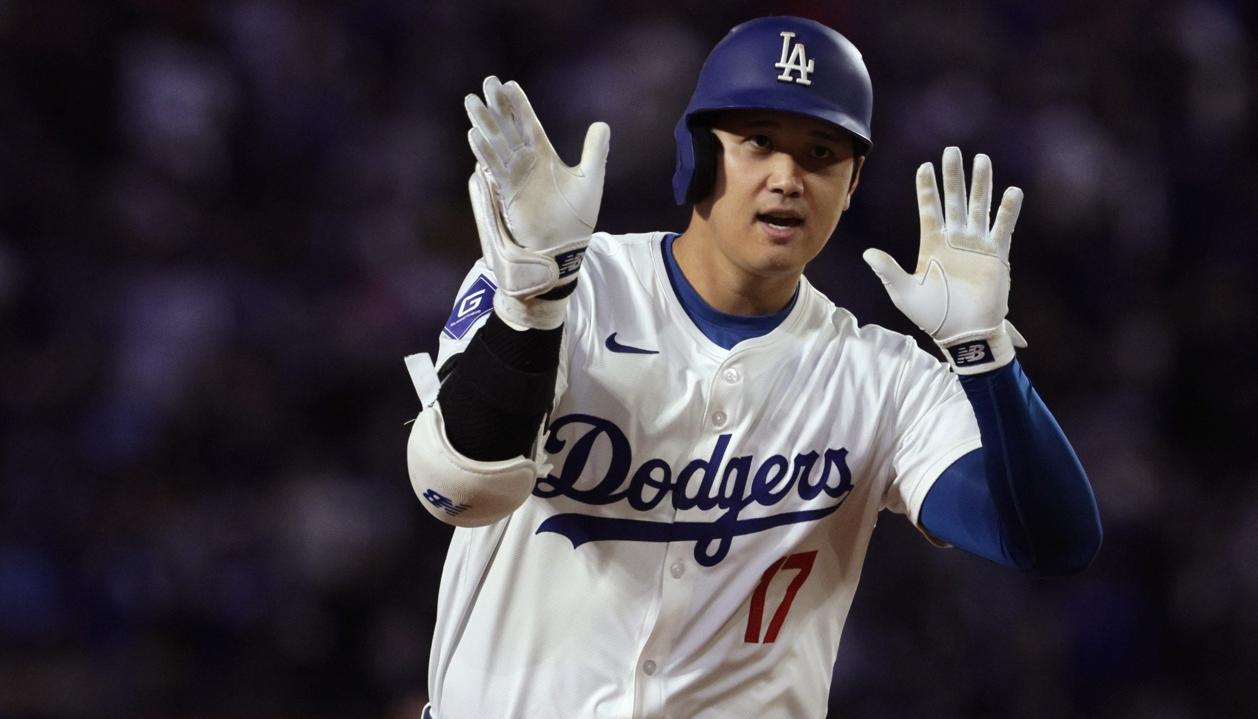 El japonés Shohei Ohtani, estrella de los Dodgers de Los Ángeles. 