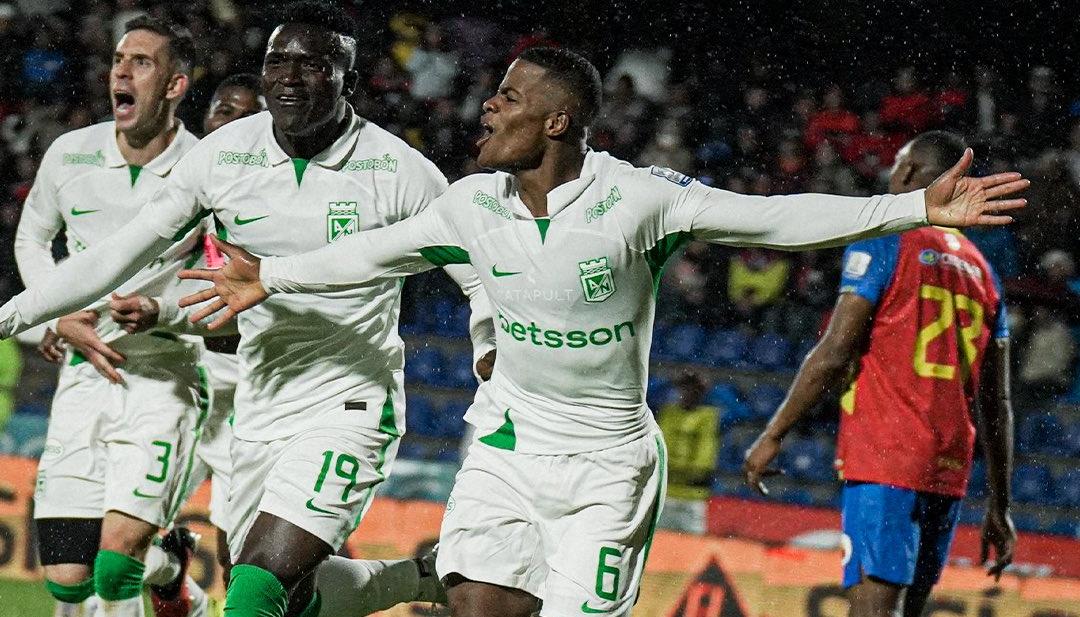 Andrés Román viene de marcar gol en su último partido con Nacional ante Pasto.