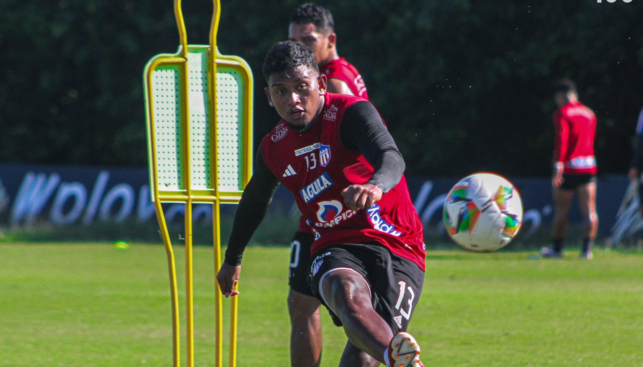 Jhon Vélez, mediocampista del Junior. 