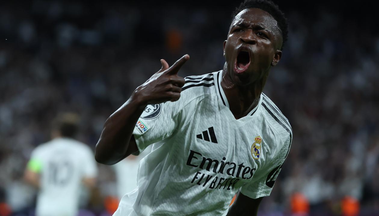 Vinicius Junior, delantero brasileño del Real Madrid.