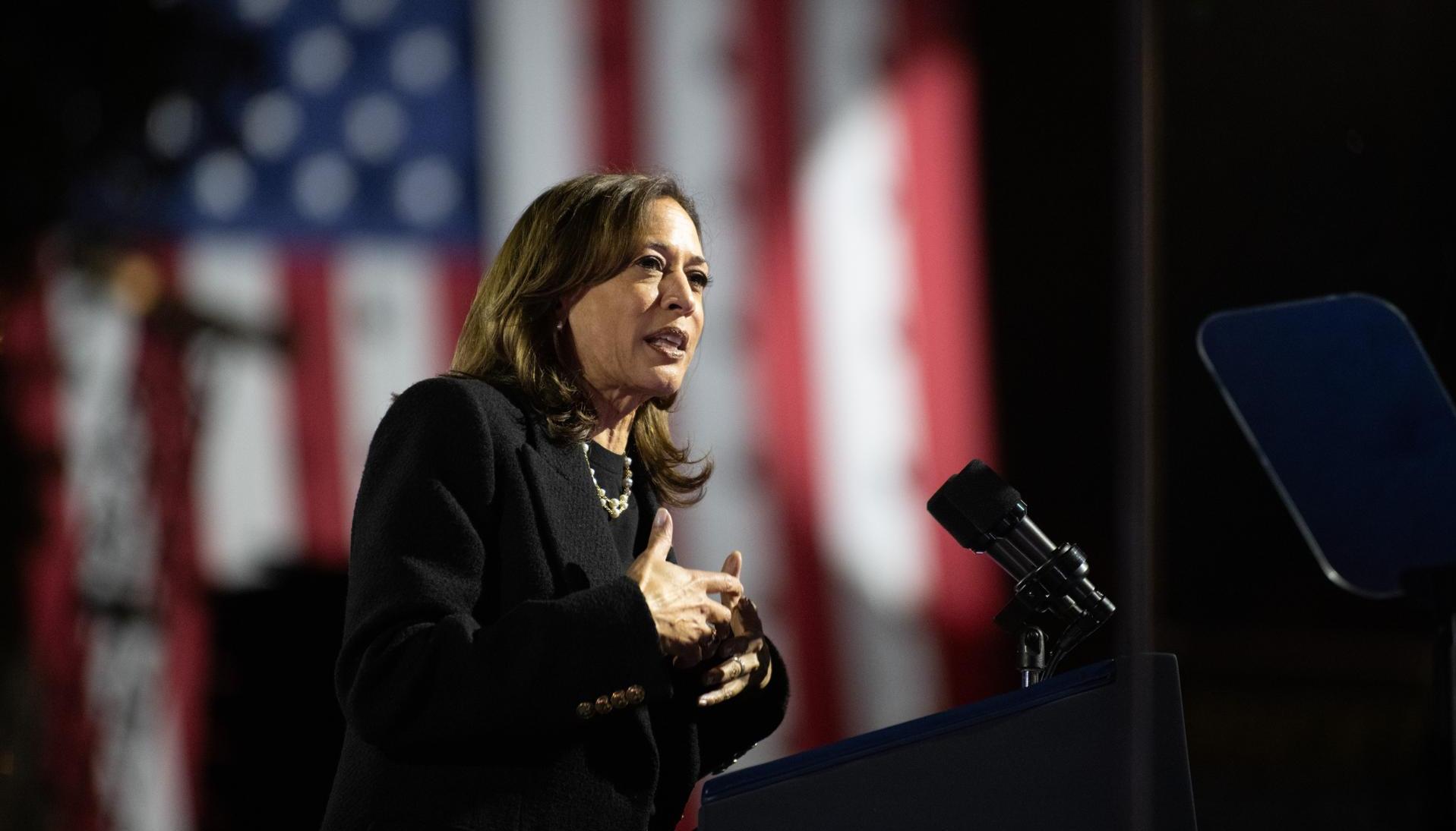 Vicepresidenta estadounidense, Kamala Harris. 