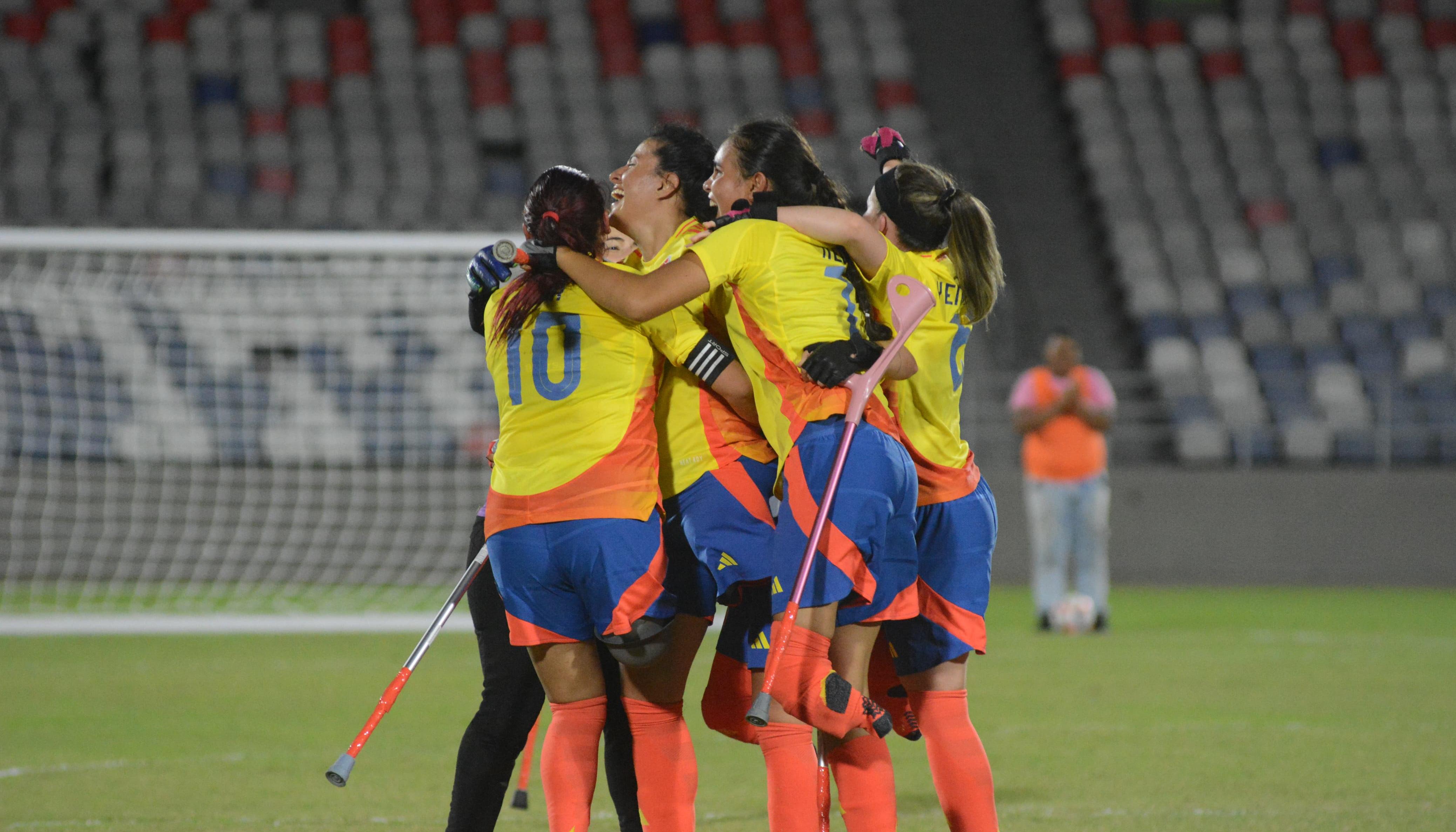 Celebración de la selección Colombia. 