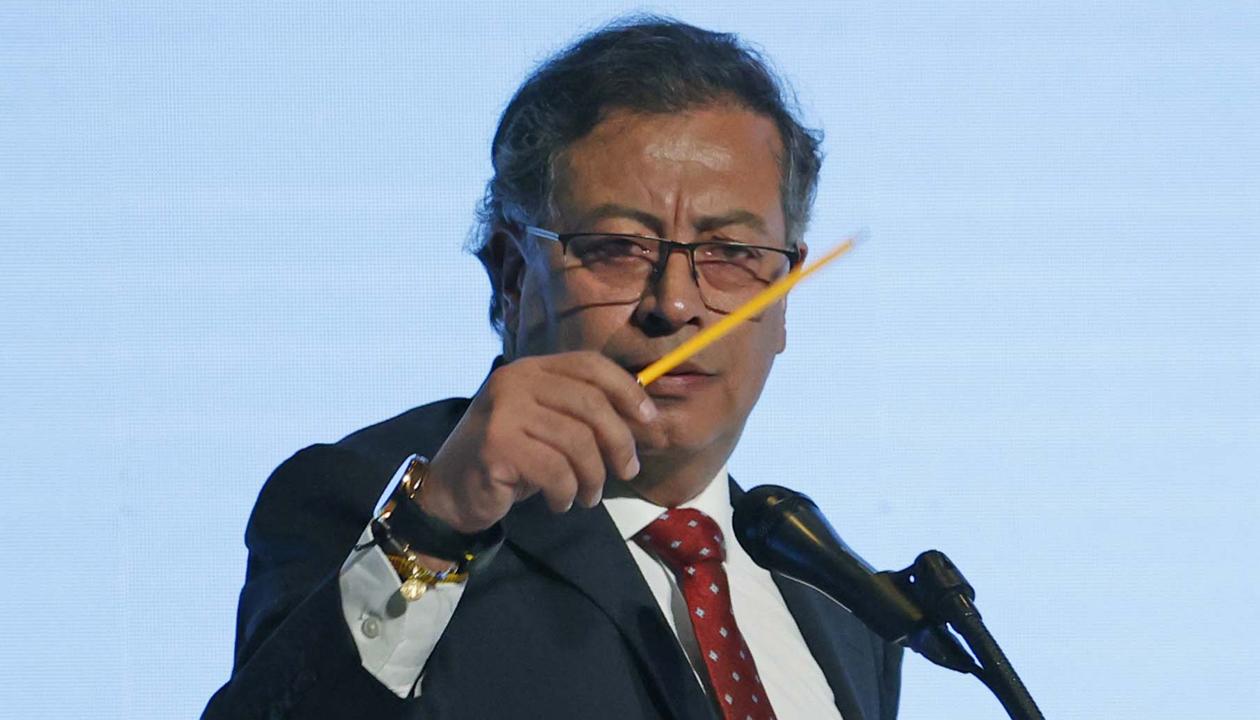 El Presidente de la República, Gustavo Petro.