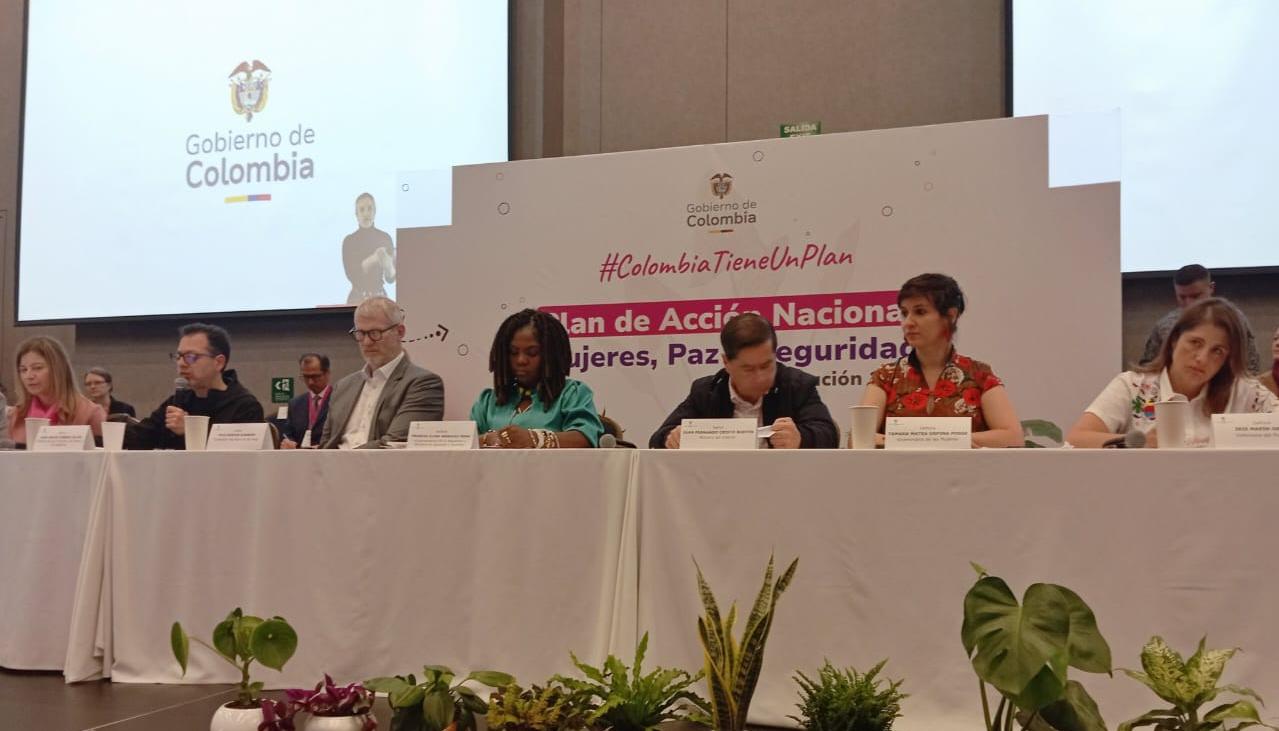 Lanzamiento del Plan de Acción Nacional Mujeres, Paz y Seguridad.