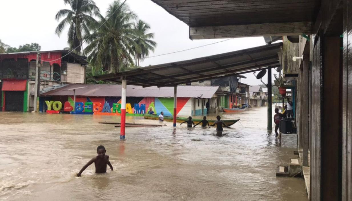 Inundaciones en el Chocó. 