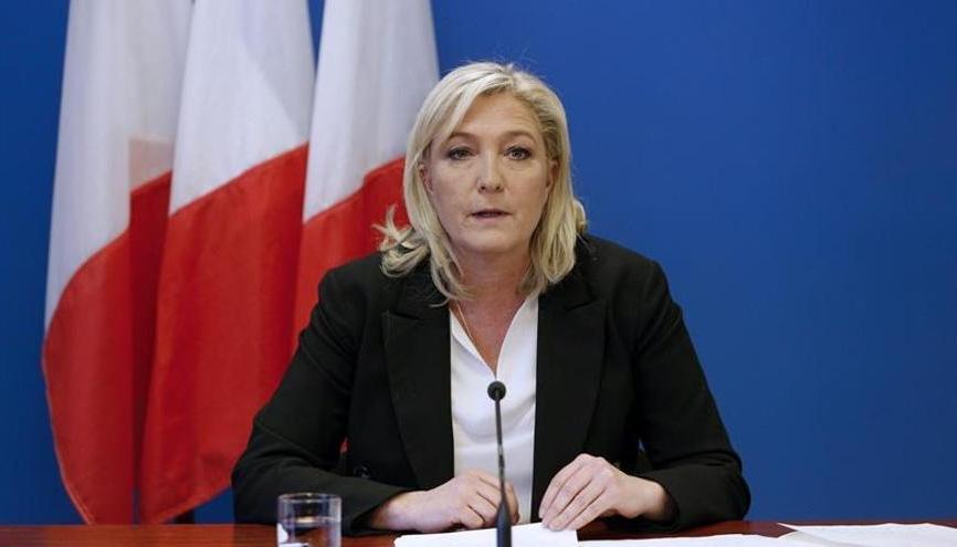 Líder francesa Marine Le Pen.