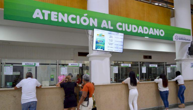 Oficina de atención al ciudadano. 