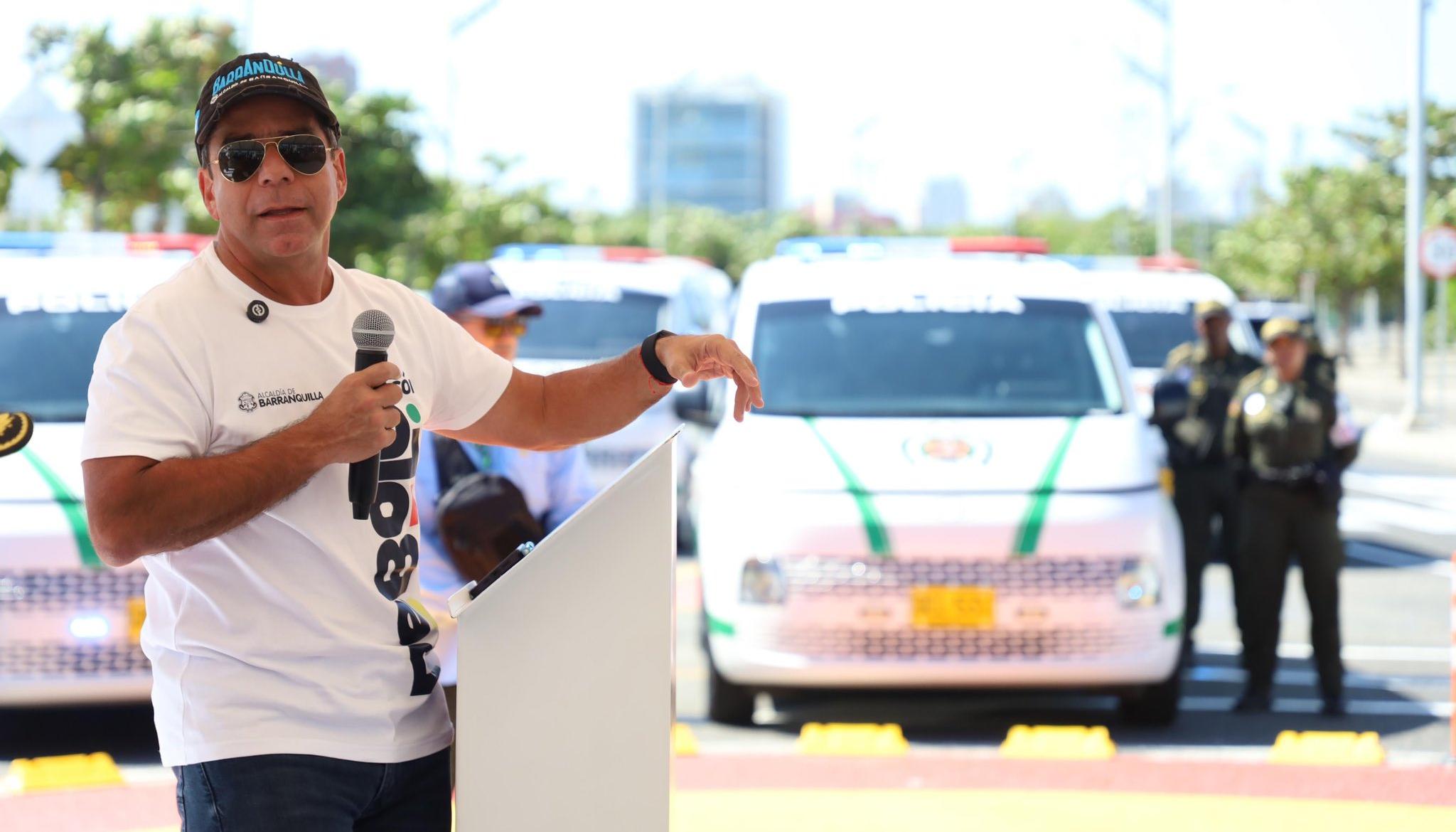 El Alcalde de Barranquilla, Alex Char.