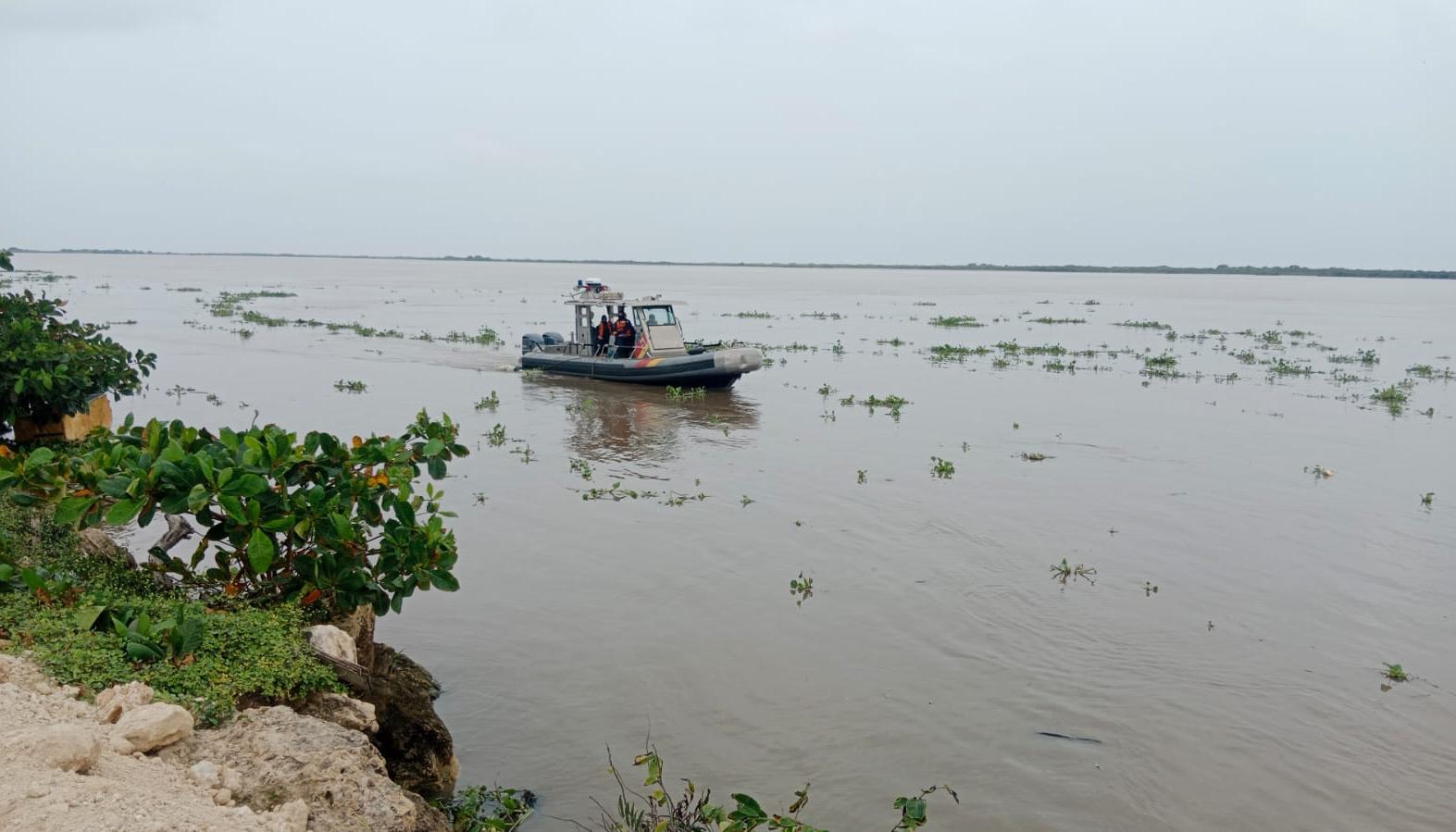 Cuerpo hallado en el río Magdalena.