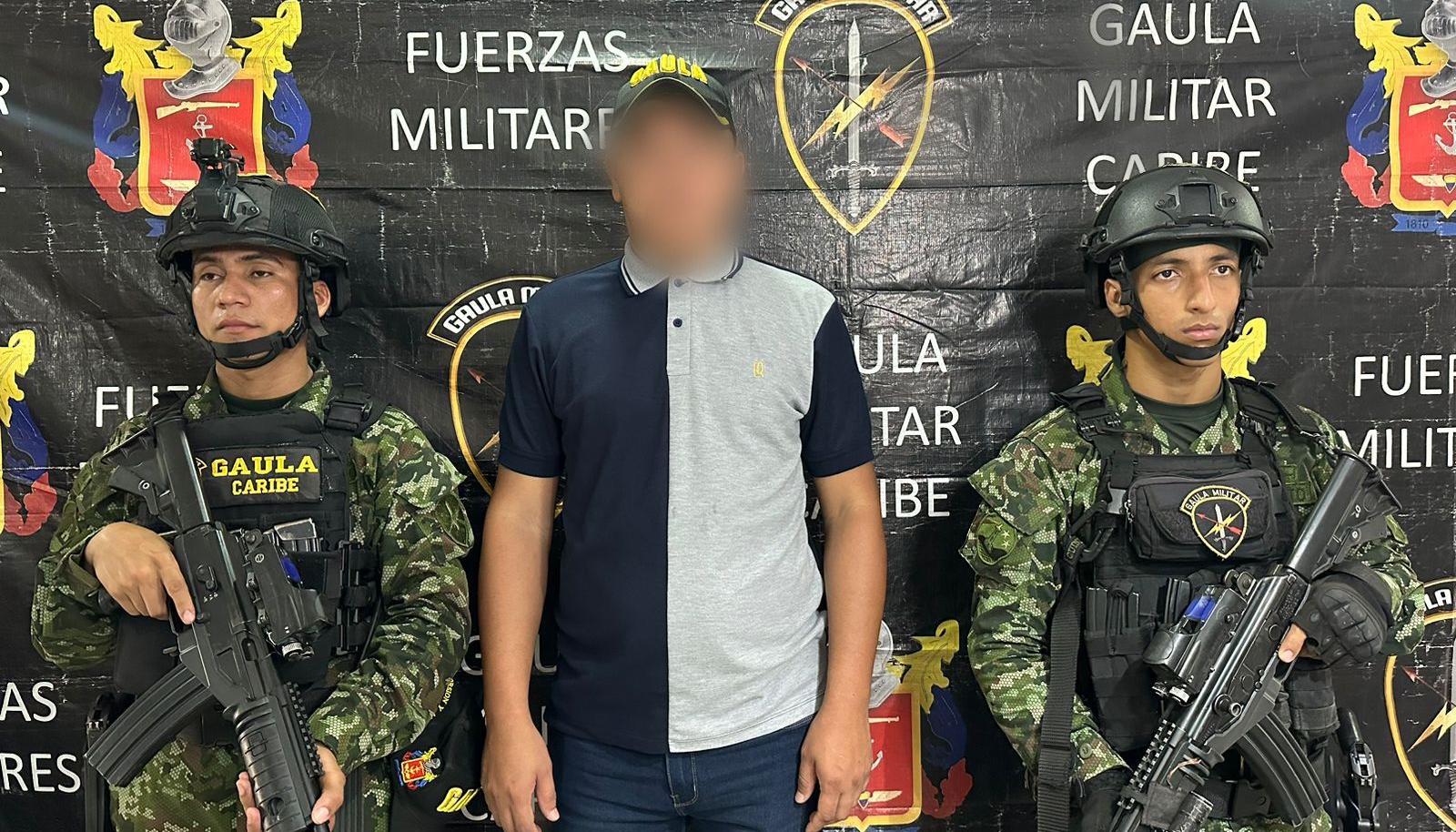 Persona liberada por el Gaula Militar. 