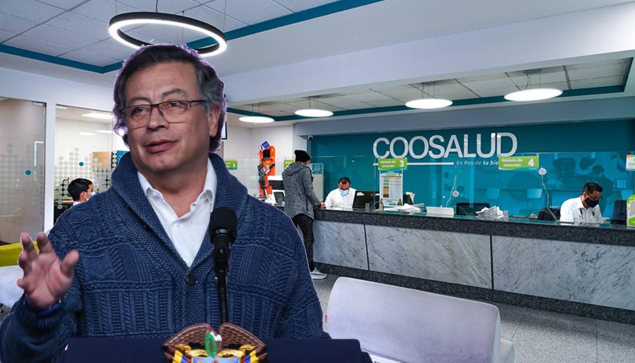 El Presidente Gustavo Petro se refirió a Coosalud EPS.