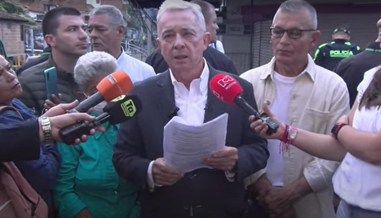 El expresidente de la República, Álvaro Uribe Vélez.