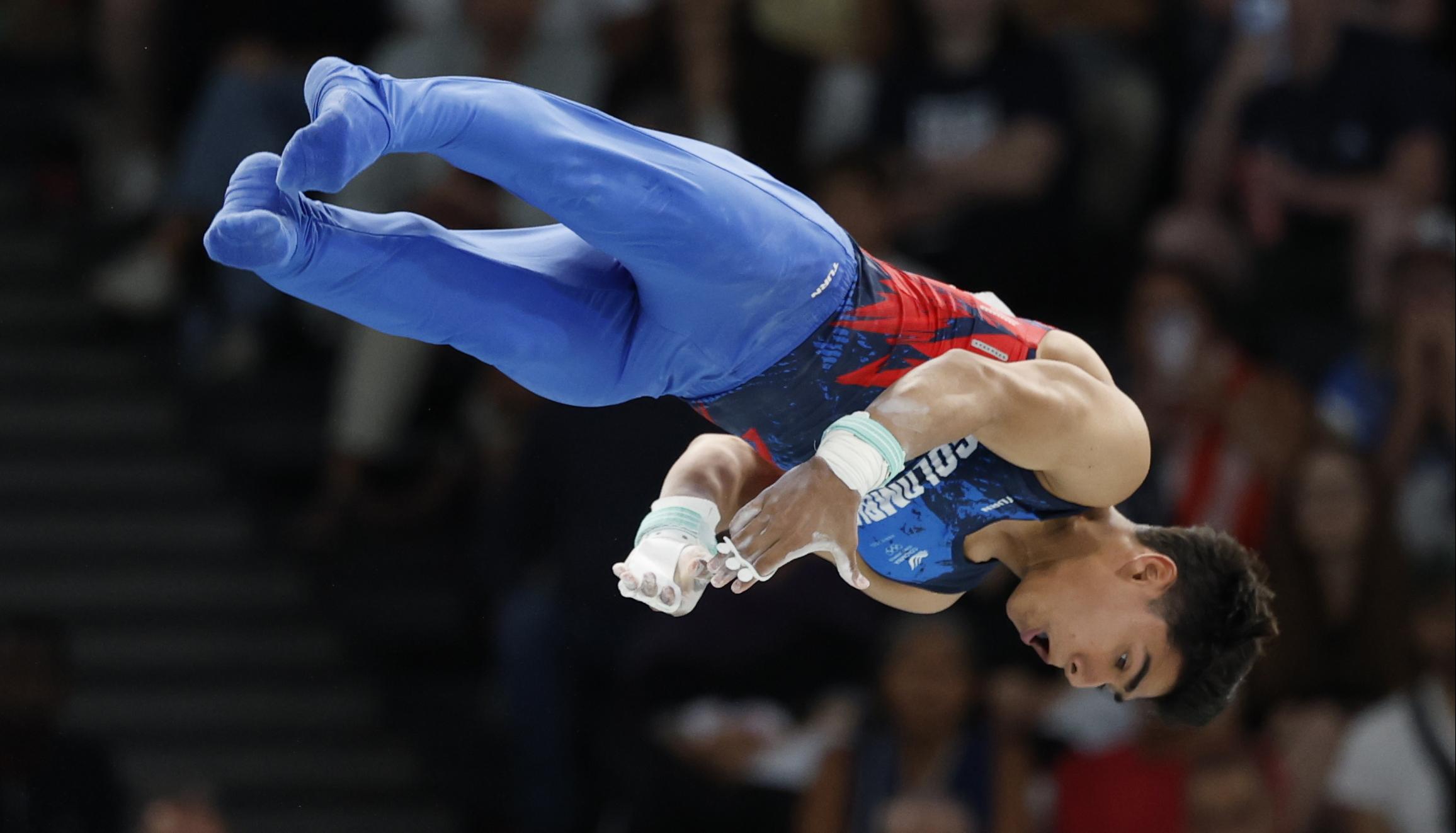 Ángel Barajas ganó medalla de plata en París 2024.