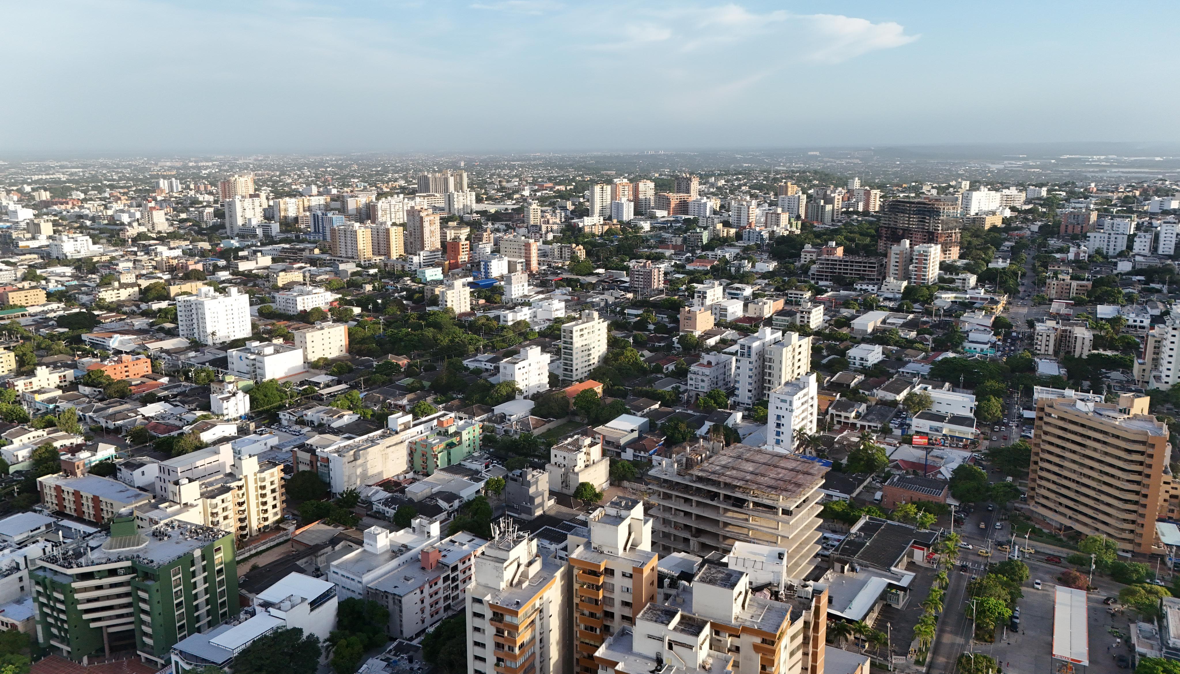 Panorámica de Barranquilla.