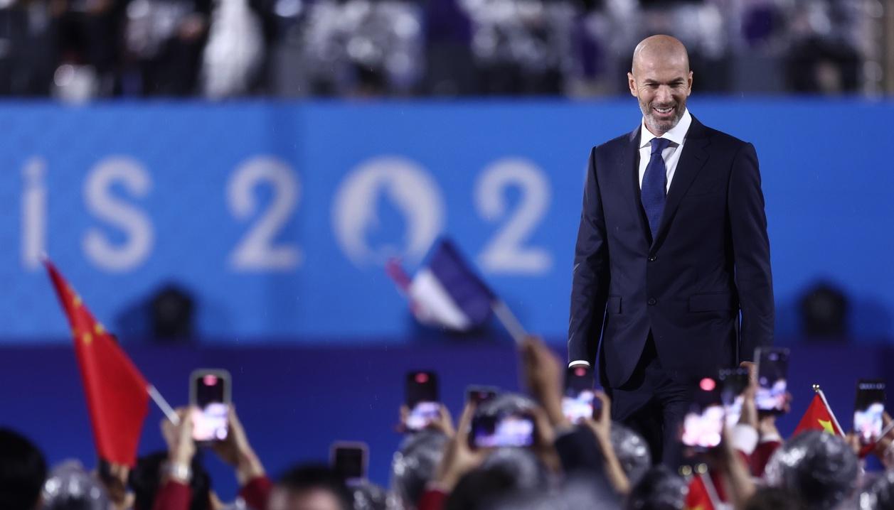 Zinedine Zidane ganó tres Ligas de Campeones consecutivas con el Real Madrid.