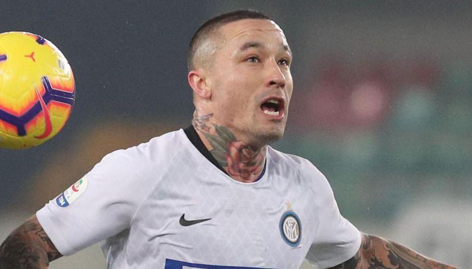 Radja Nainggolan cuando jugaba en el Inter de Milán.