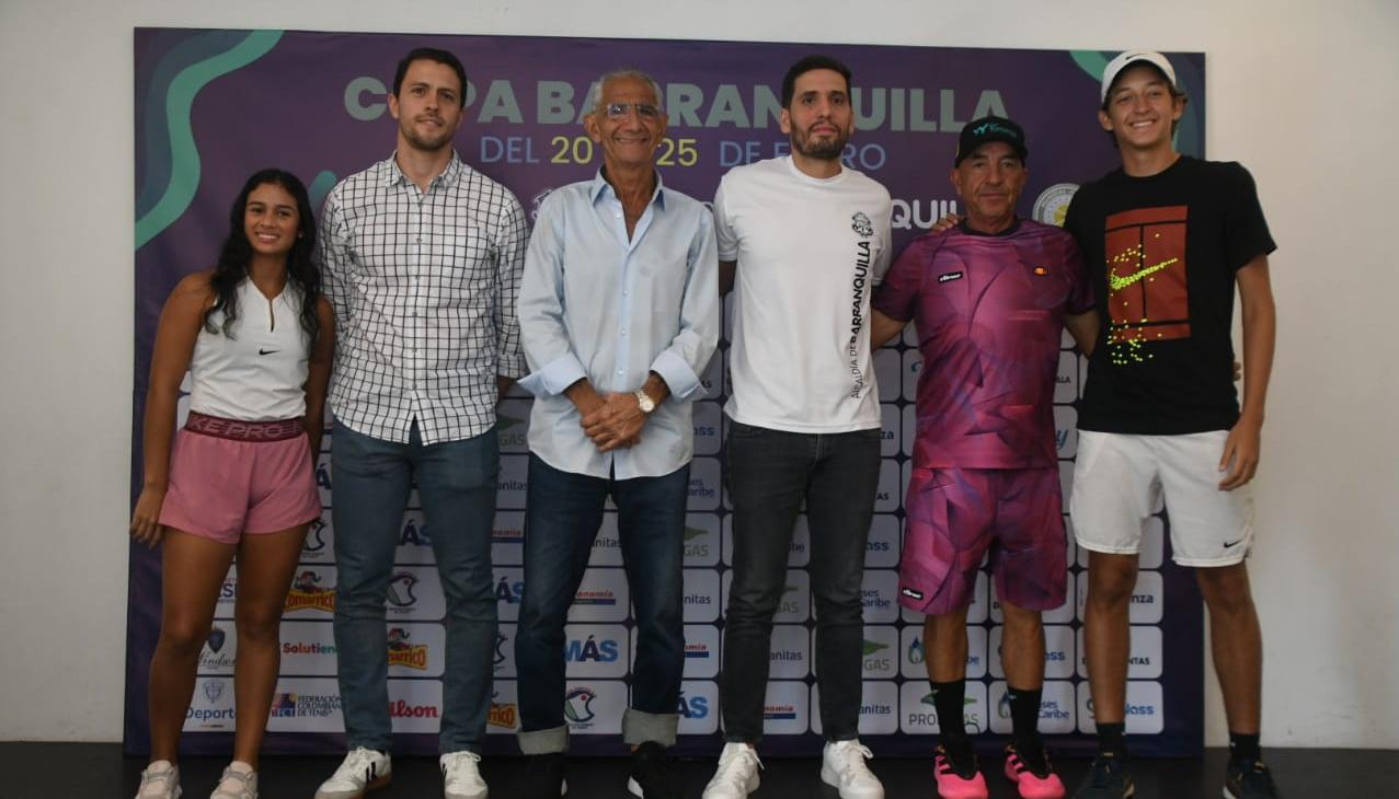 Lanzamiento del Mundial Juvenil de Tenis.