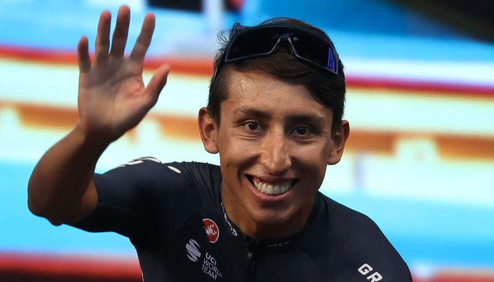 Egan Bernal, ciclista colombiano.