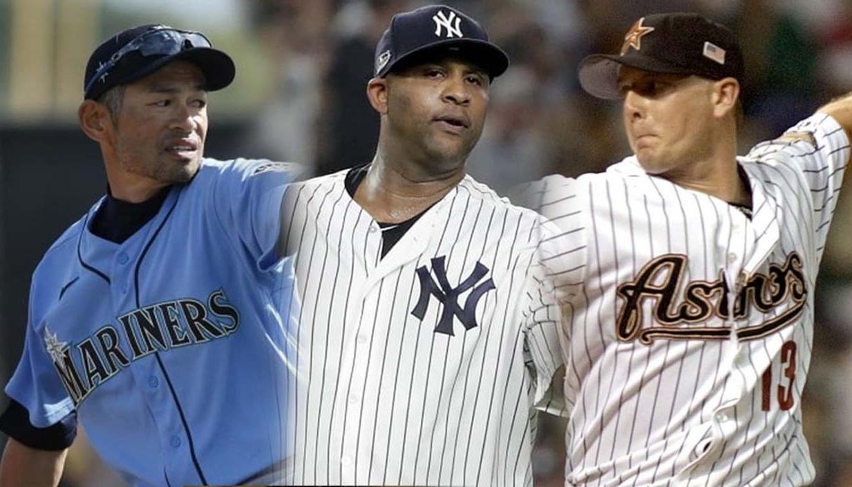 Ichiro Suzuki, CC Sabathia y Billy Wagner.