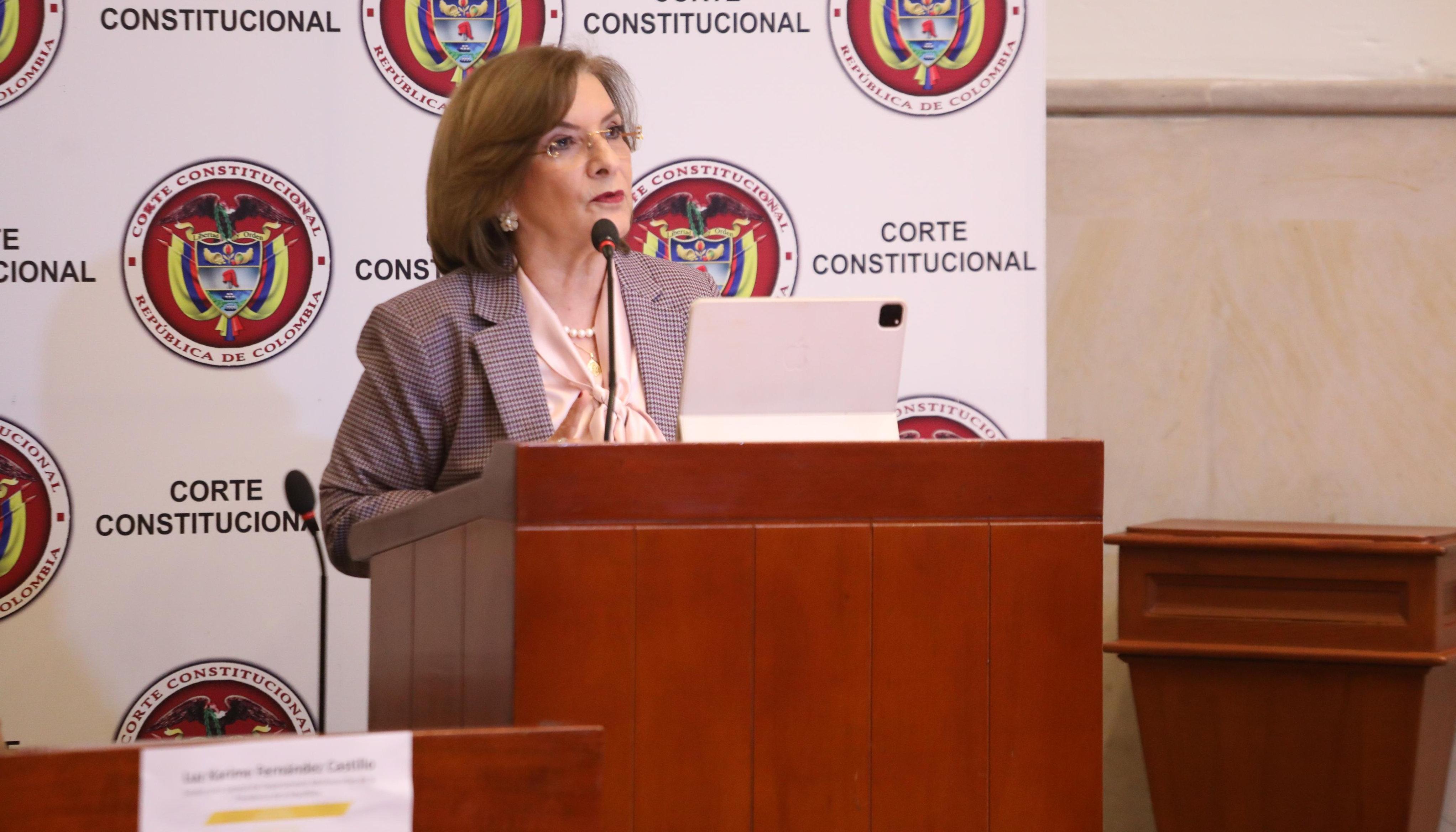 La Procuradora General de la Nación, Margarita Cabello.