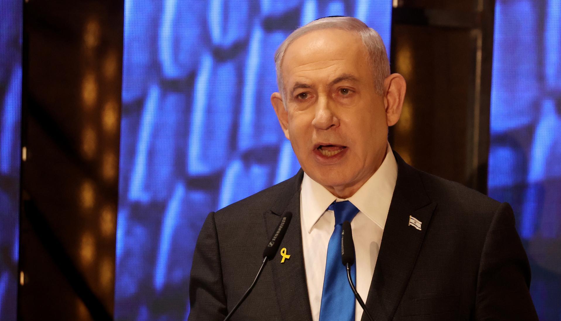 Benjamín Netanyahu, primer ministro de Israel.