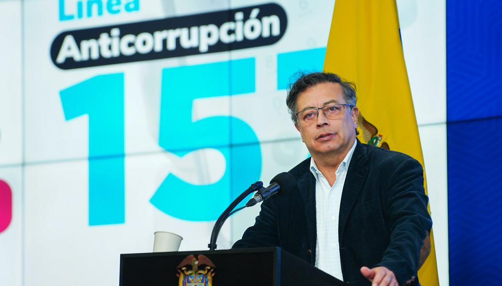 Presidente Gustavo Petro. 