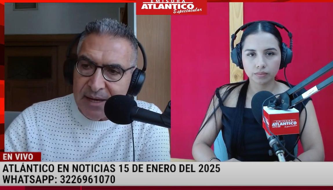 Transmisión de Atlántico en Noticias.