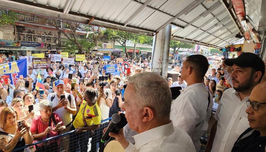 El expresidente de la República, Álvaro Uribe Vélez.