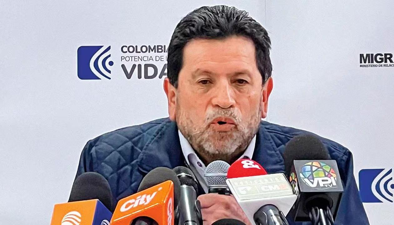 Luis Francisco Cante Céspedes, exdirector de Migración Colombia.