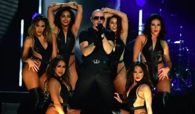 El cantante Pitbull.