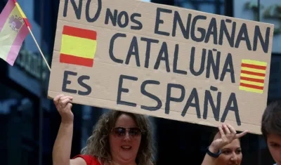 La posible independencia de Cataluña ha levantado marchas en contra y en favor.