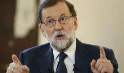 Mariano Rajoy, jefe del Gobierno español.