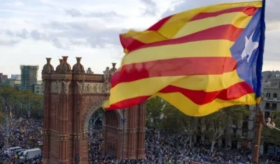 Manifiestan contra el Gobierno español