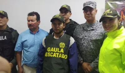 El Gaula rescató a ingeniero secuestrado en Villavicencio.