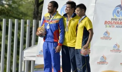 Sebastián Morales ganó la medalla de oro para Colombia.
