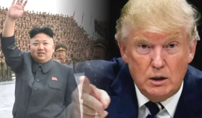 Pyongyang - El presidente estadounidense, Donald Trump 
