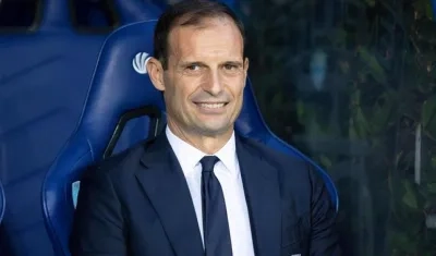 El técnico de la Juventus, Massimiliano Allegri.