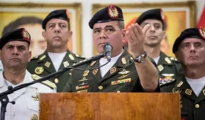 El ministro de Defensa de Venezuela, Vladimir Padrino López 