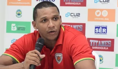Eduardo ‘Pichi’ Torres, jugador venezolano de los Titanes.