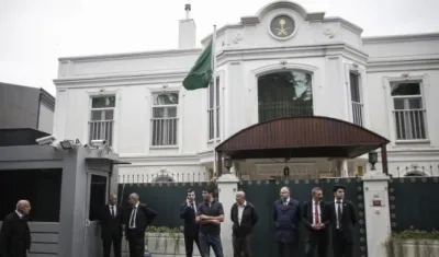 Consulado saudí en Estambul. 