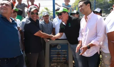 El Alcalde Char entregó el parque Salcedo a la comunidad de la Ciudadela.