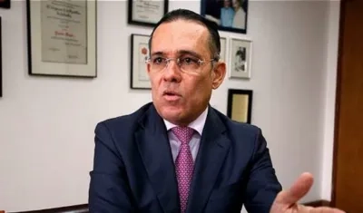 El Presidente del Senado, Efraín Cepeda