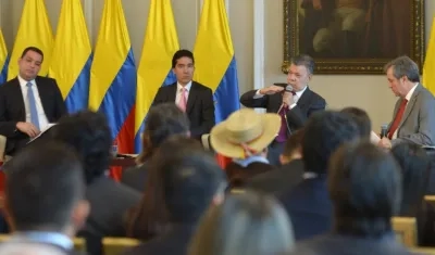 El Presidente Juan Manuel Santos destacó este jueves que en los últimos ocho años 5.4 millones de colombianos salieron de la pobreza multidimensional.
