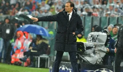 Massimiliano Allegri de la Juventus. 