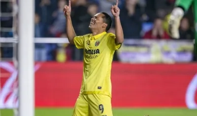Carlos Bacca, delantero atlanticense al servicio del Villarreal F.C.