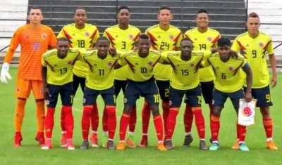 Selección Colombia sub-20.