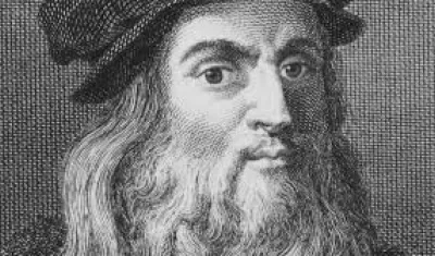 El genio creador Leonardo Da Vinci.