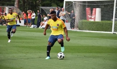 Frank Fabra, defensa de la Selección Colombia. 